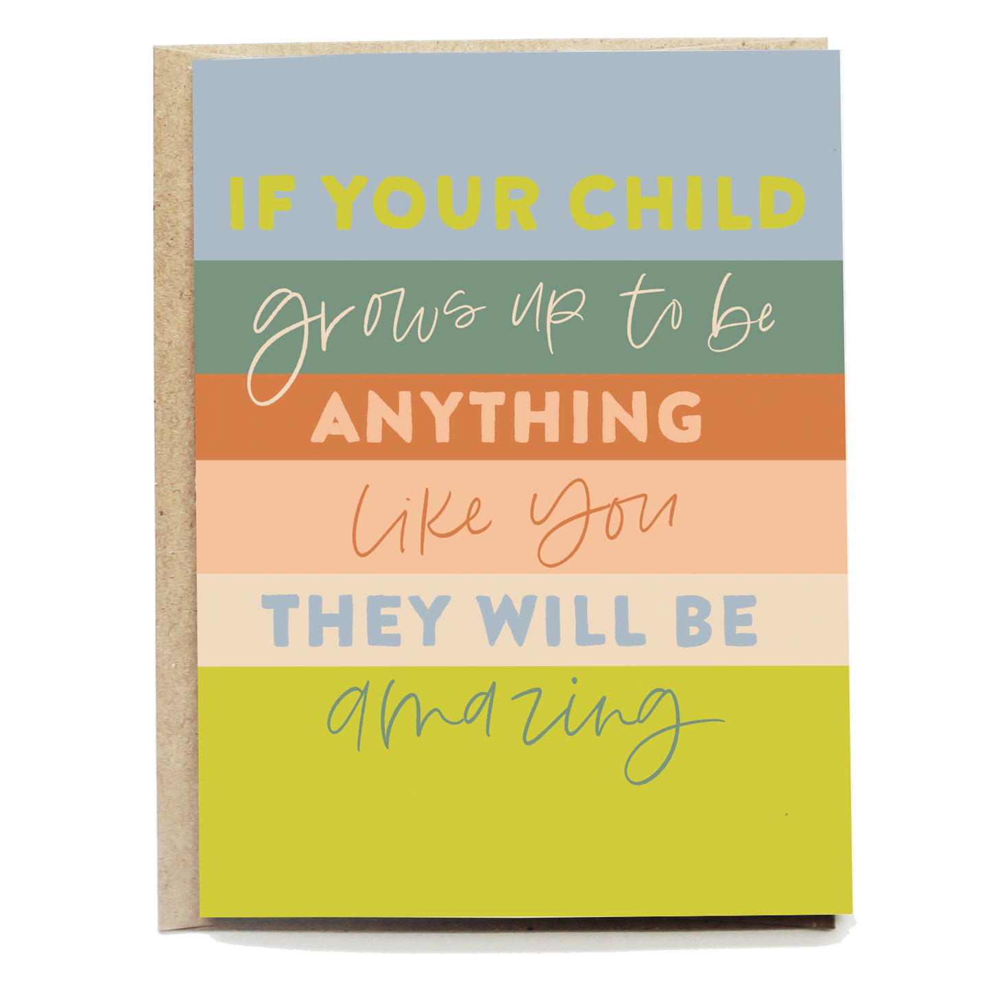 Amazing Parents Baby Greeting Card