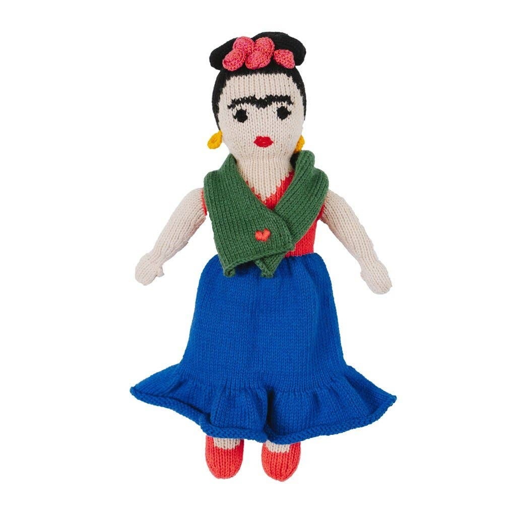 Knit Frida Kahlo Knit Doll