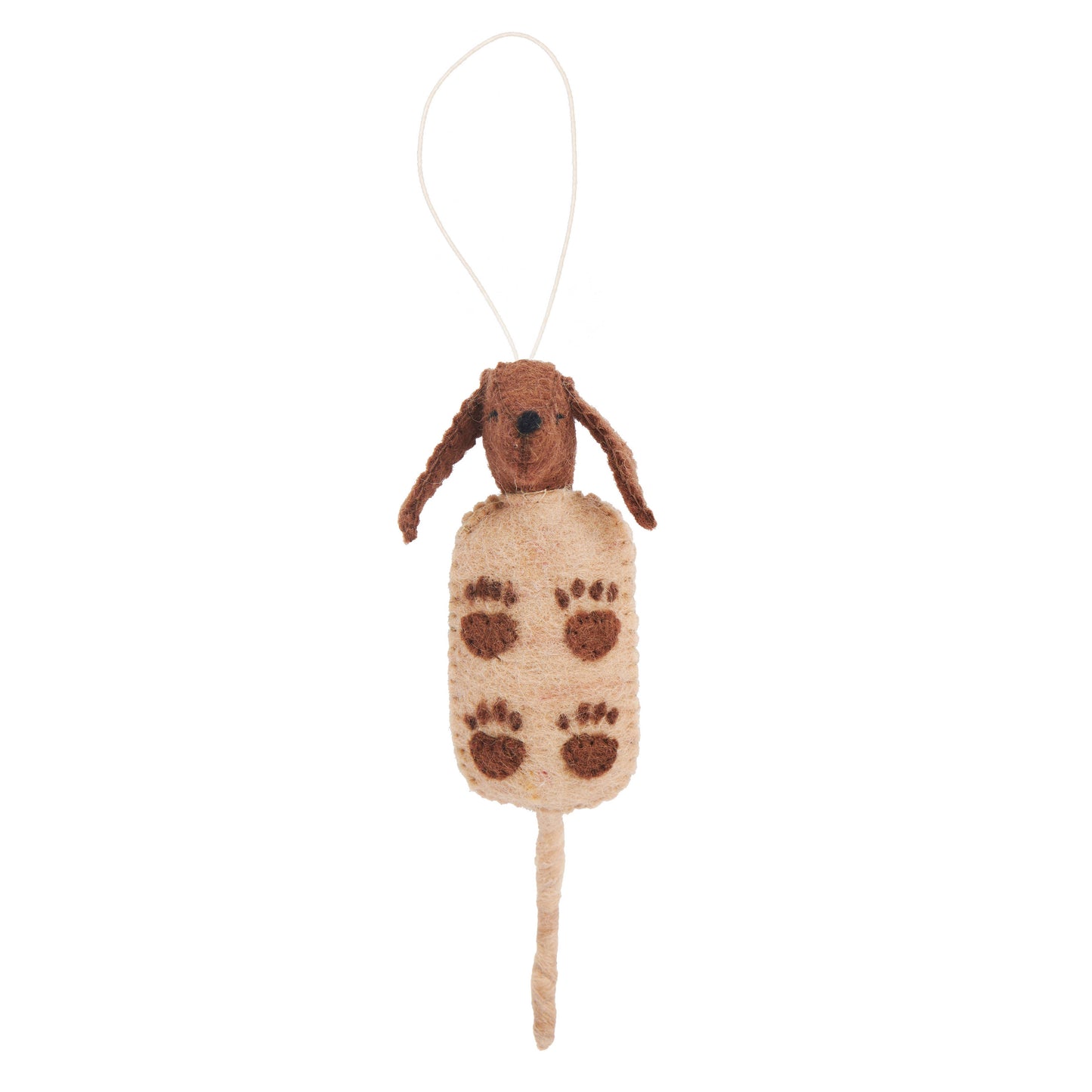 Felt Corn Dog Ornament