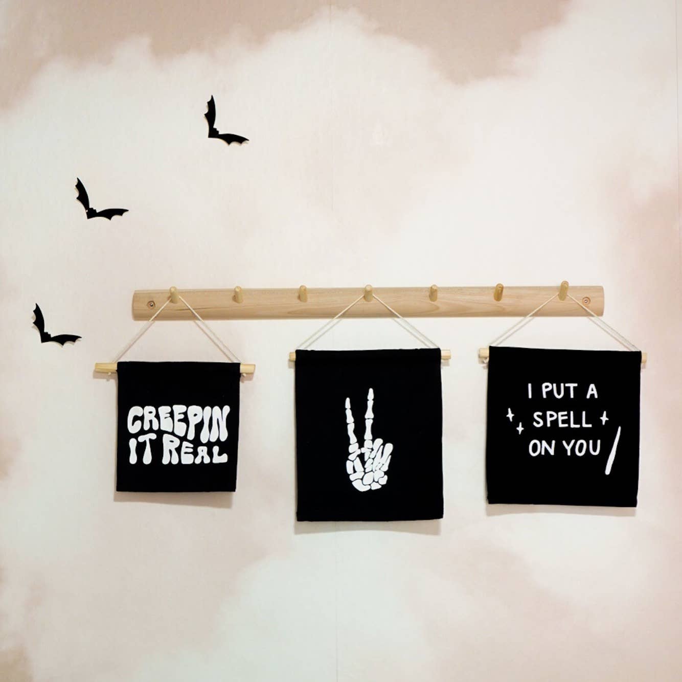 Creepin It Real Canvas Wall Sign