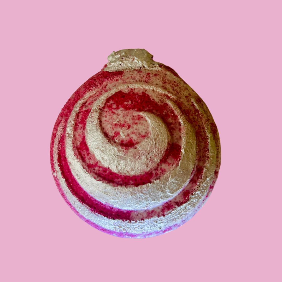 Peppermint Stick Shea & Cocoa Butter Bath Bomb