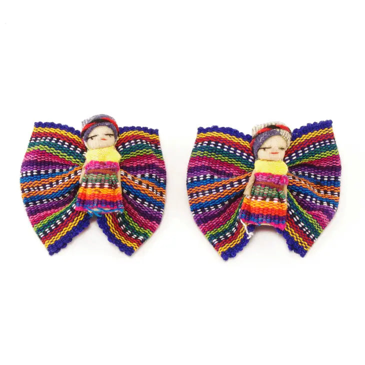 Worry Doll Barrette Set