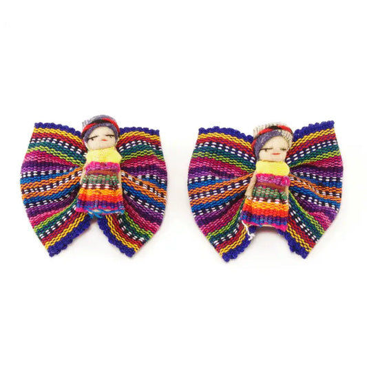 Worry Doll Barrette Set
