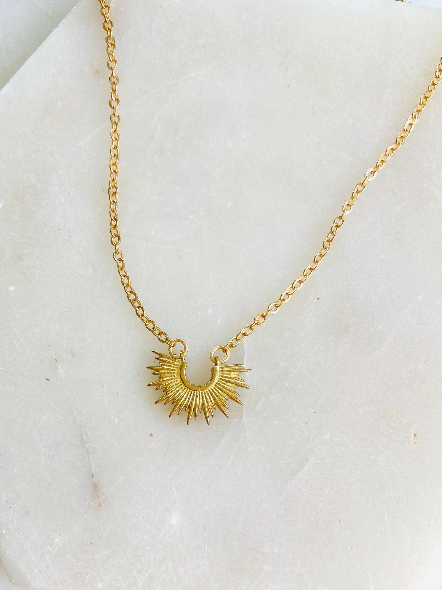 Horizon Sun Necklace