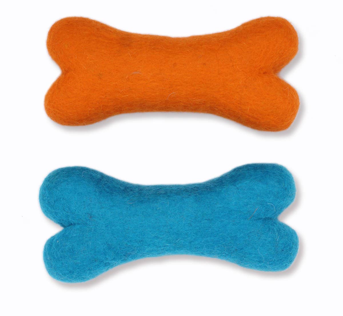 Eco Wool Colorful Dog Bones