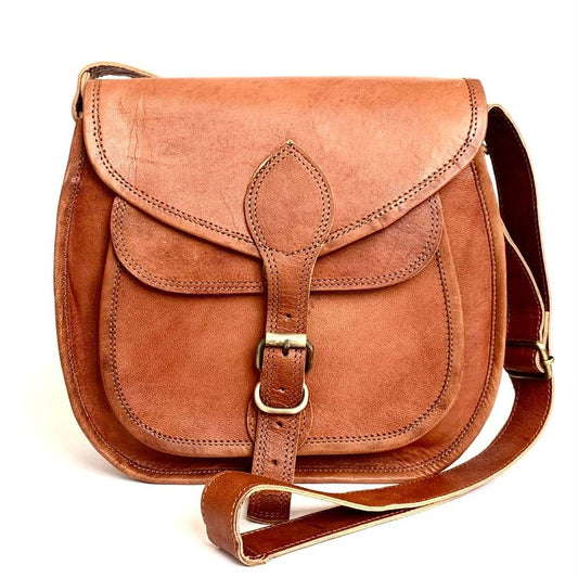 Women's Leather Crossbody Shoulder Sling Bag