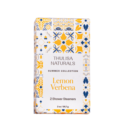 🍋  Summer Lemon Verbena Shower Steamers  | 2 pack Gift Set