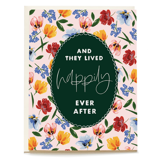 Storybook Ending Wedding Greeting Card