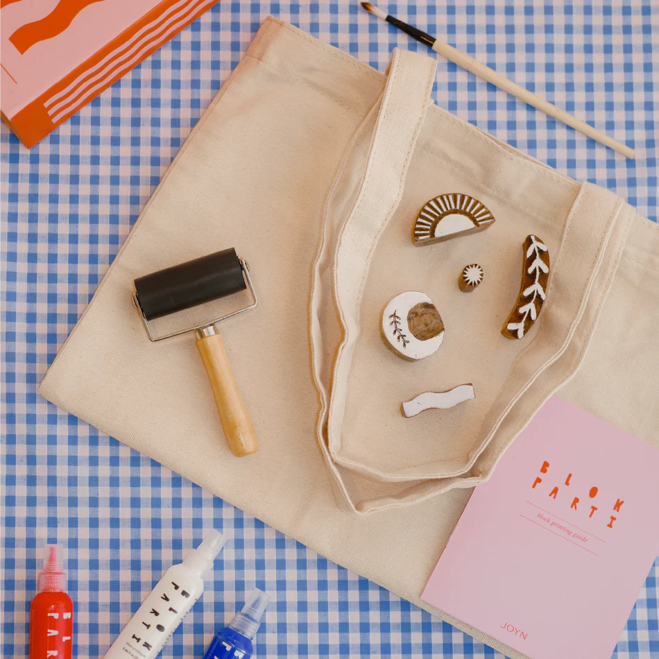 Block Printing Event Ticket