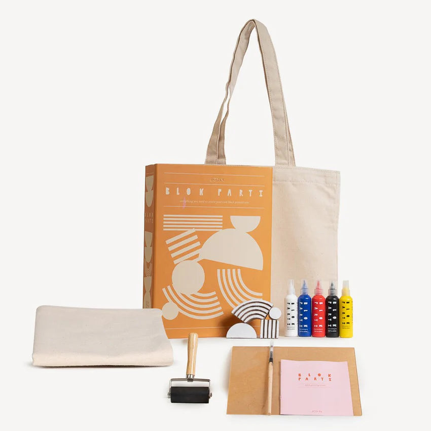 Block Printing Event Ticket