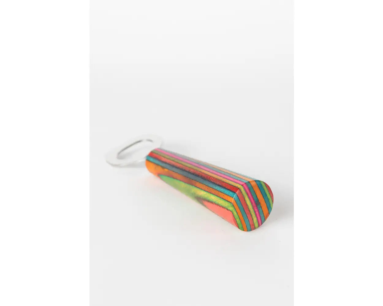 Striped Wood Bottle Opener