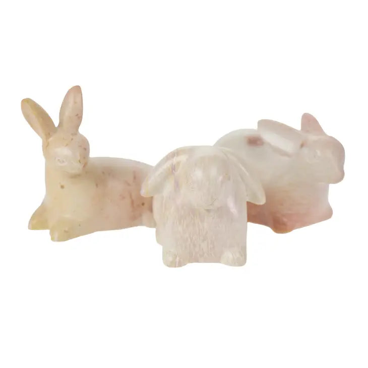 Soapstone Floppy Bunny