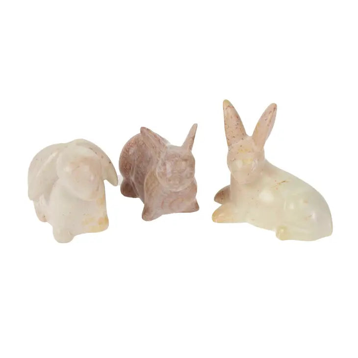 Soapstone Floppy Bunny