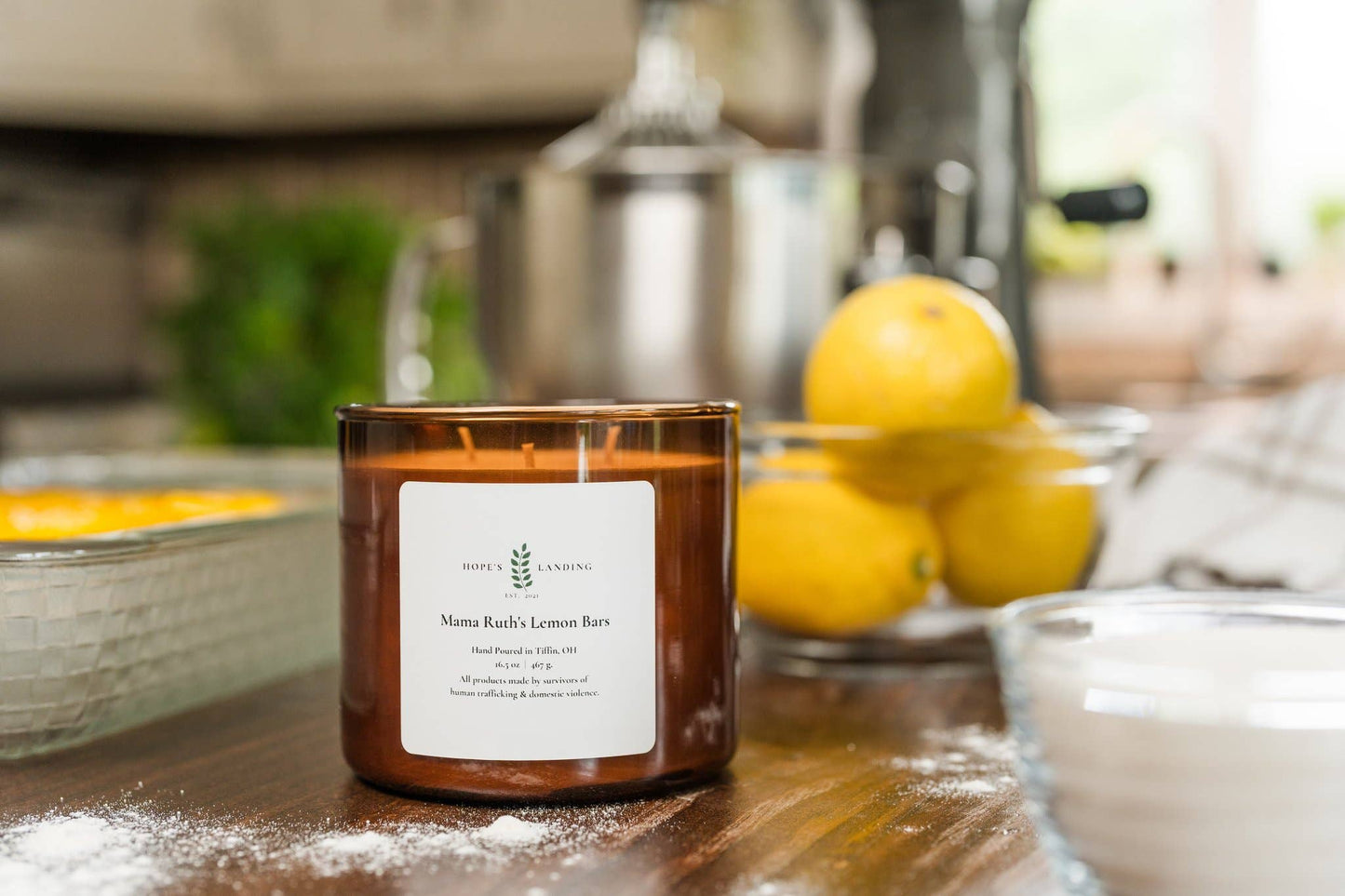 Mama Ruth's Lemon Bars Candle