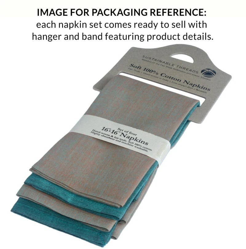 Chic Colorful Cotton Napkin Set