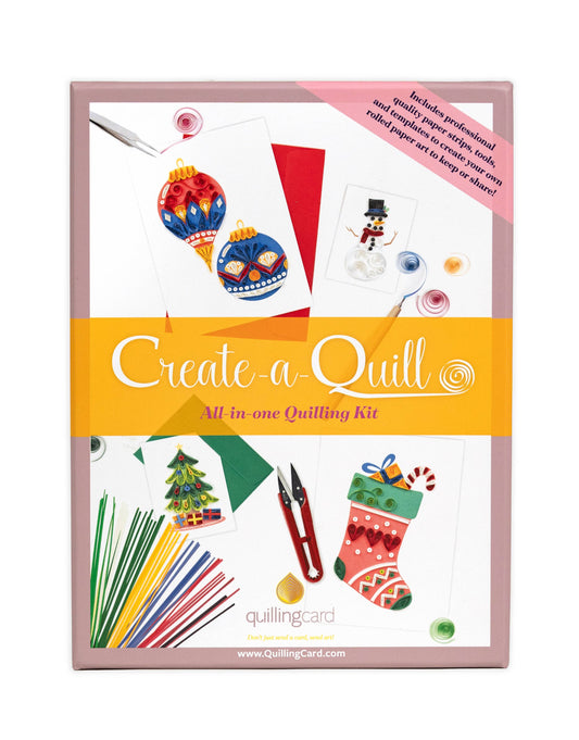Create-a-Quill DIY Kit:  Holiday