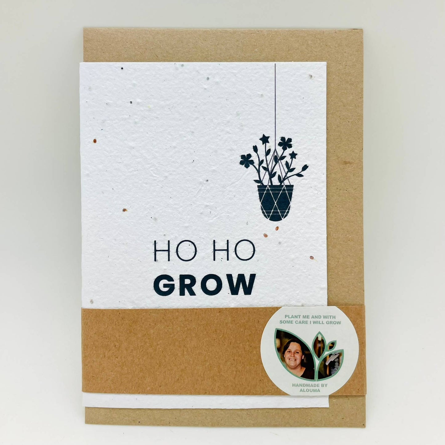 Treemendous Growing Paper Christmas Card