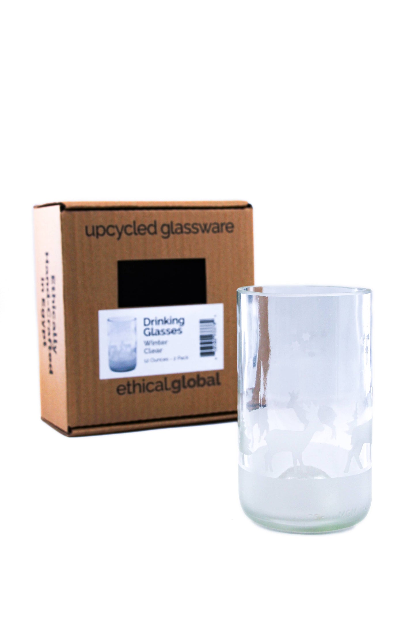 Upcycled Holiday Drinking Glasses