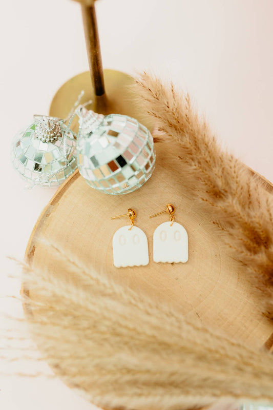 Ghost Halloween Earrings