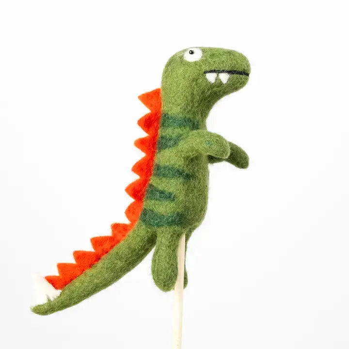 Dinosaur Felt Finger Puppets