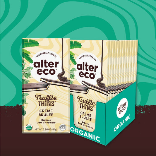 60% Creme Brulee Truffle Thins