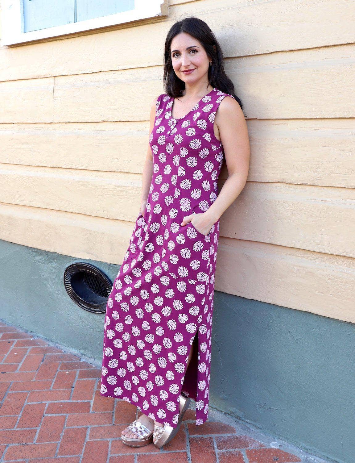 Plumeria Organic Dress