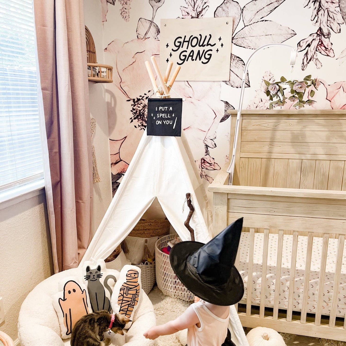 I Put a Spell on You Canvas Wall Sign