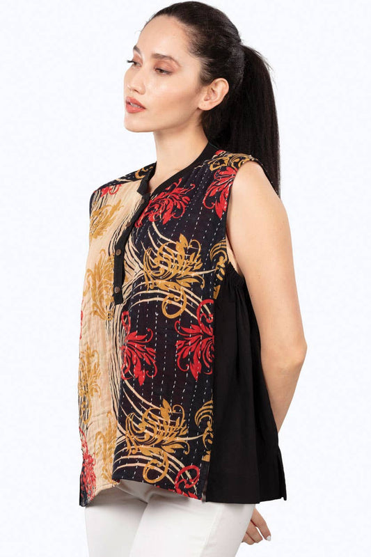 Koti Kantha Sari Top  : L/XL
