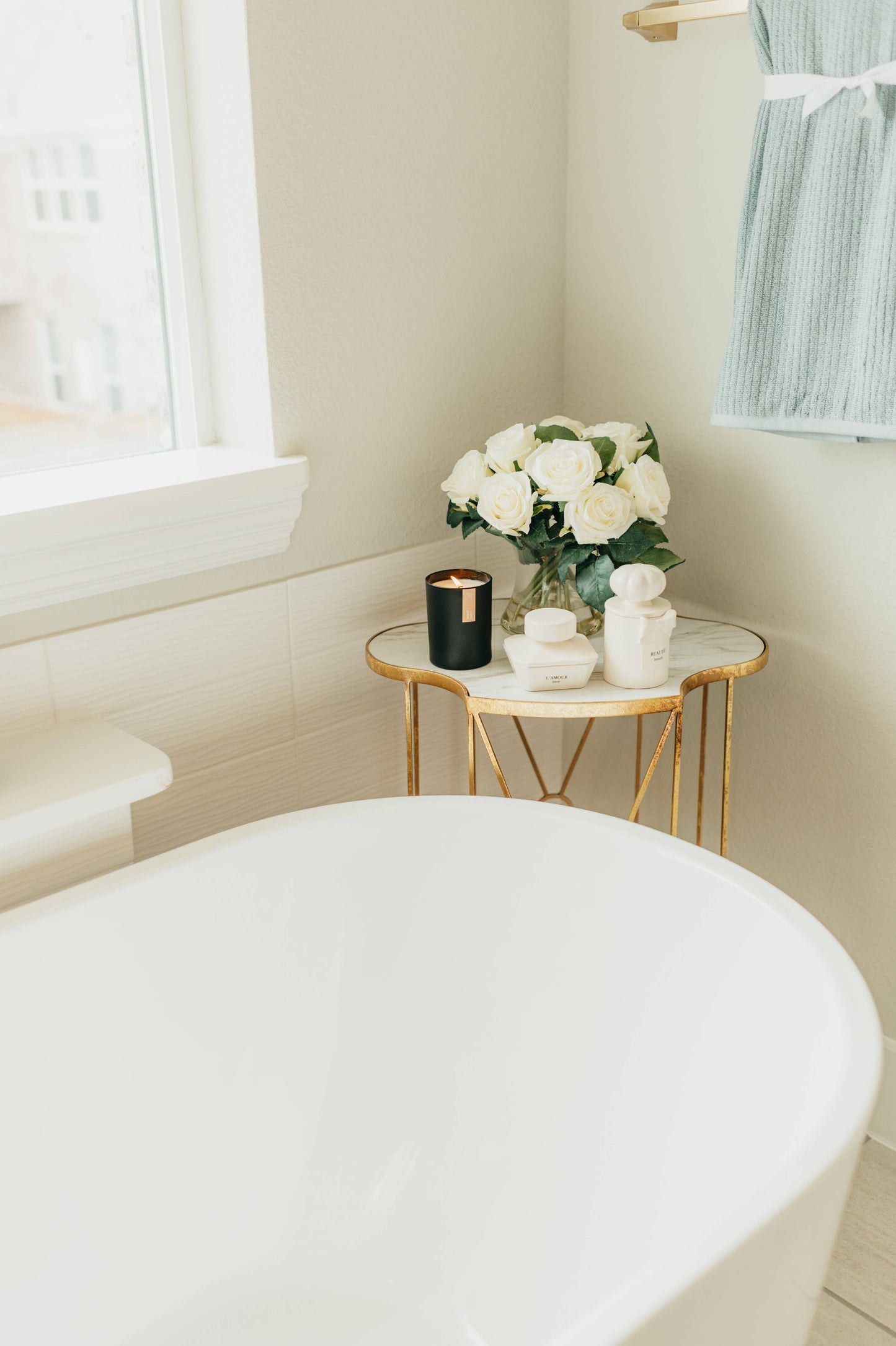 Desert + Agave - Matte Black Tumbler Soy Candle