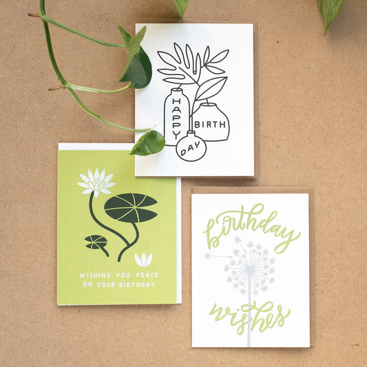 Peace on your Birthday Card