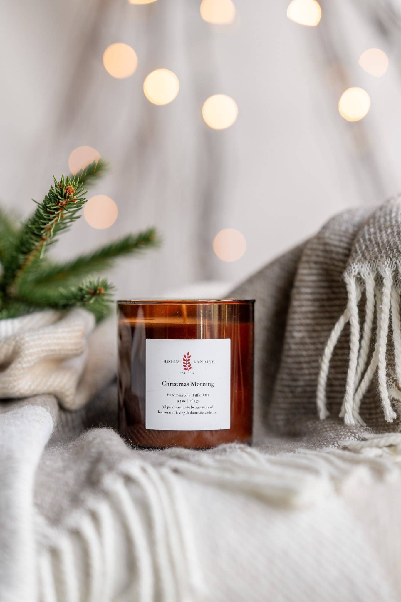 Christmas Morning Candle