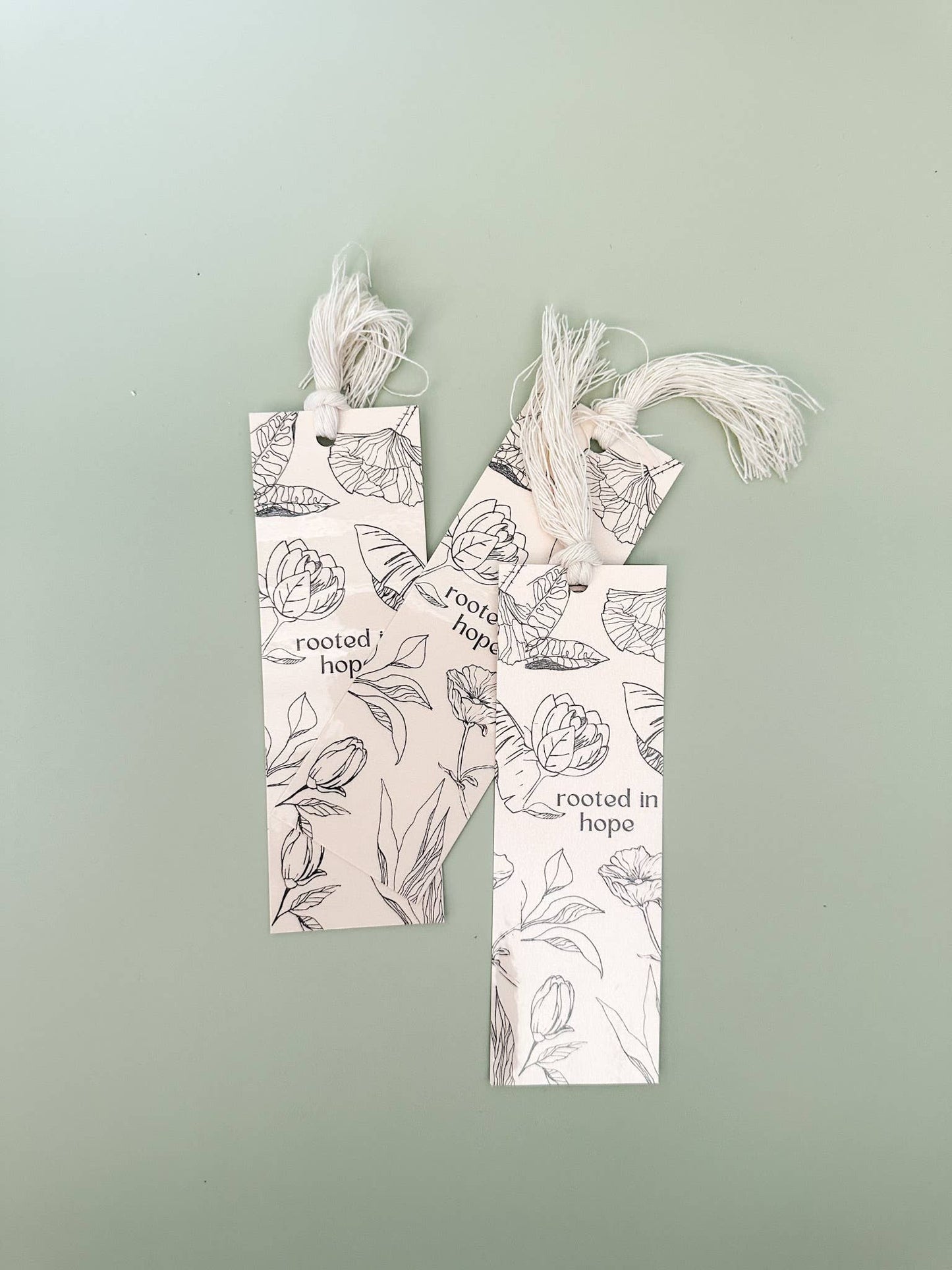 Read & Grow Handmade Bookmark