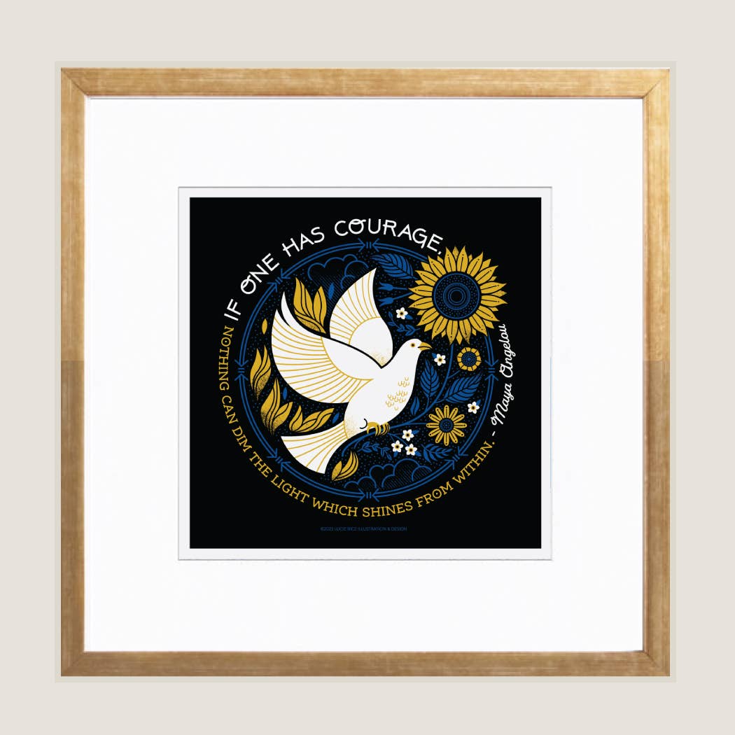 Peace for Ukraine Art Print