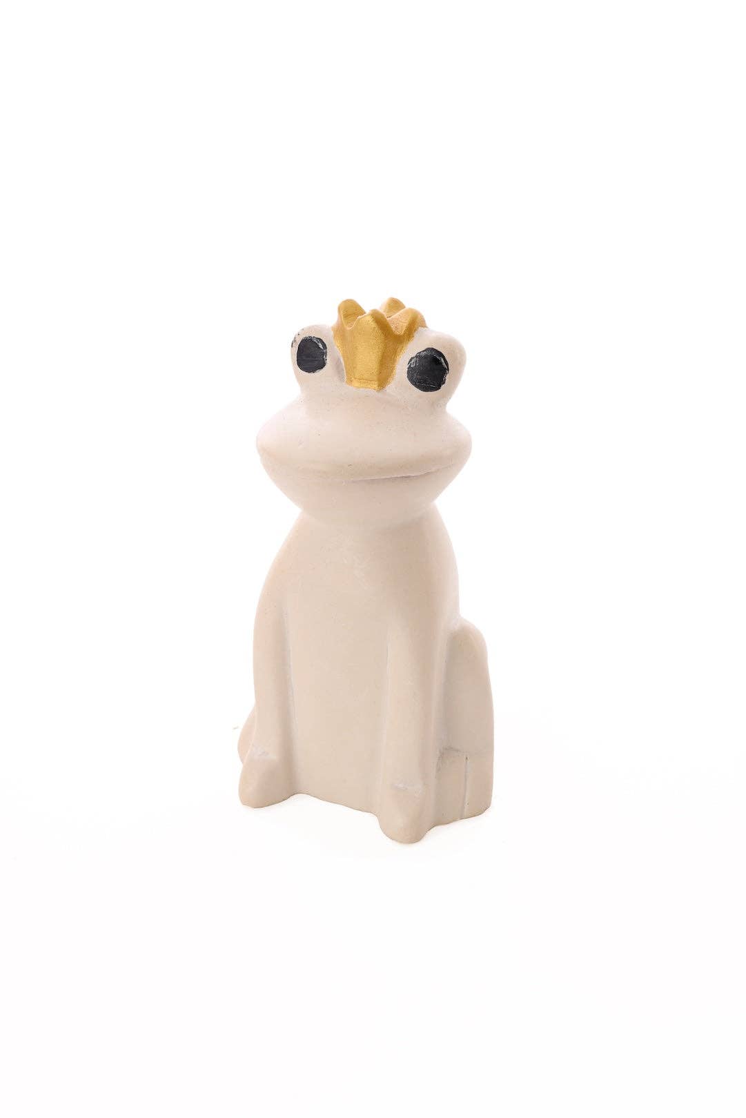 Natural Soapstone Frog Prince