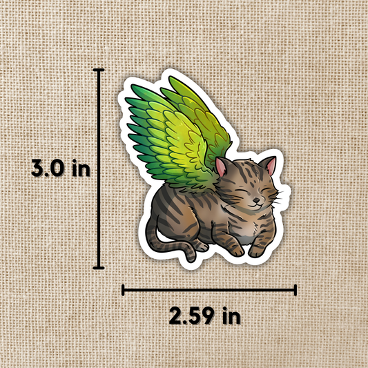 Winged Tabby Cat |The Spellshop