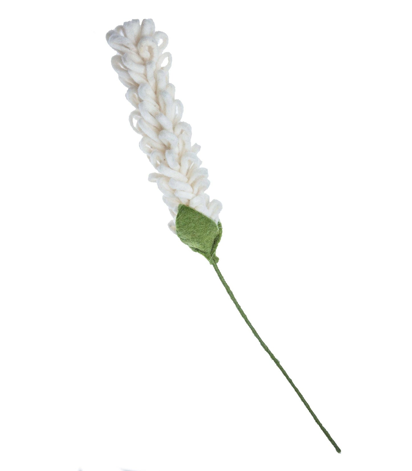 White Lavender Felt Flower