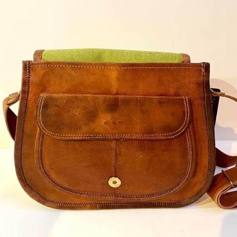 Women's Leather Crossbody Shoulder Sling Bag