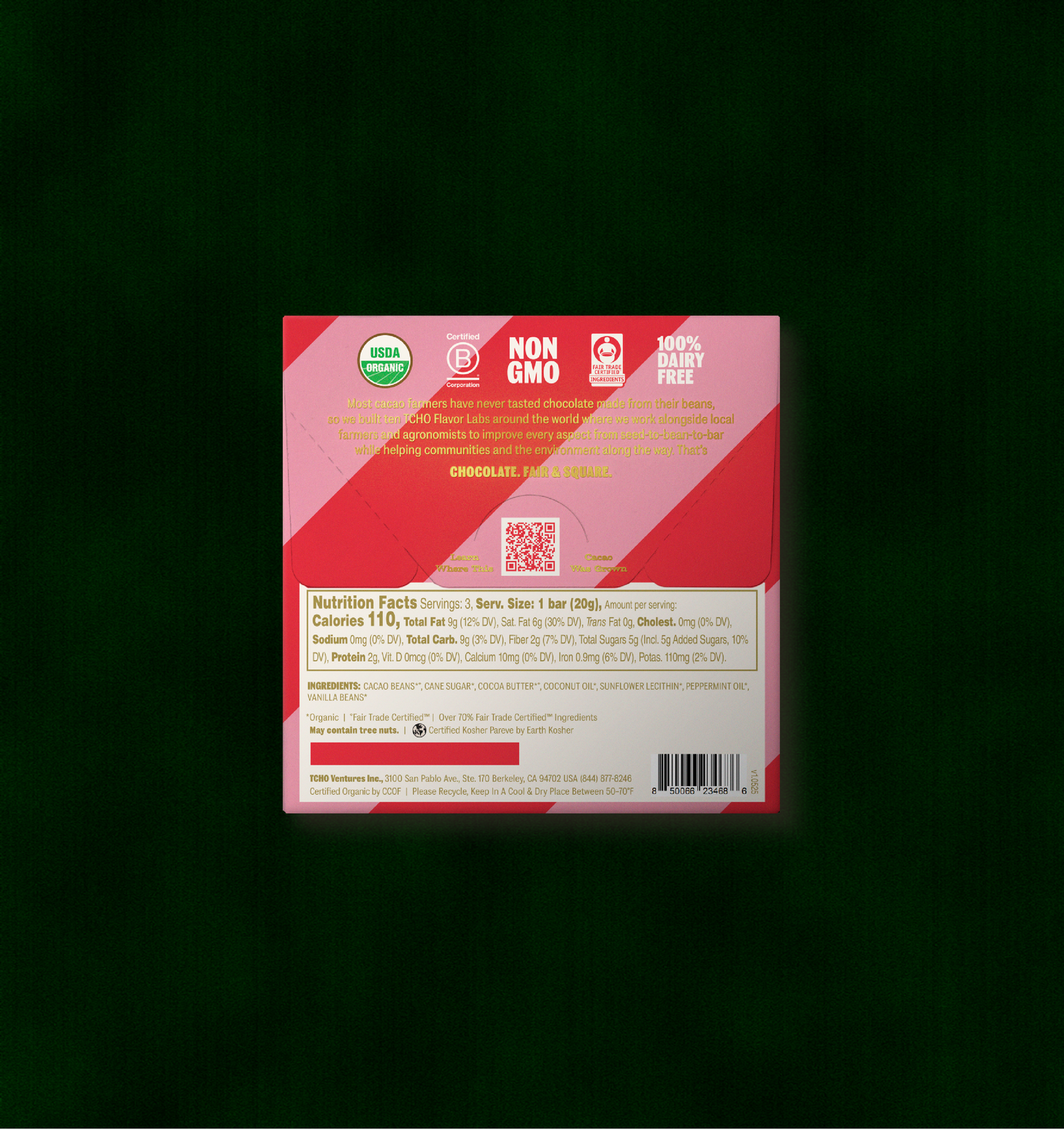 Merry Mint Chocolate Bar