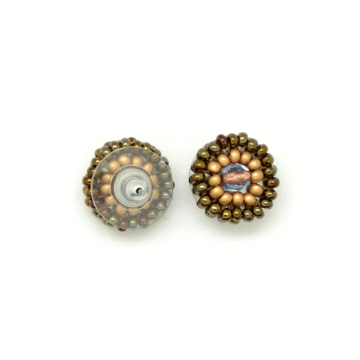 Beaded Dot Earrings