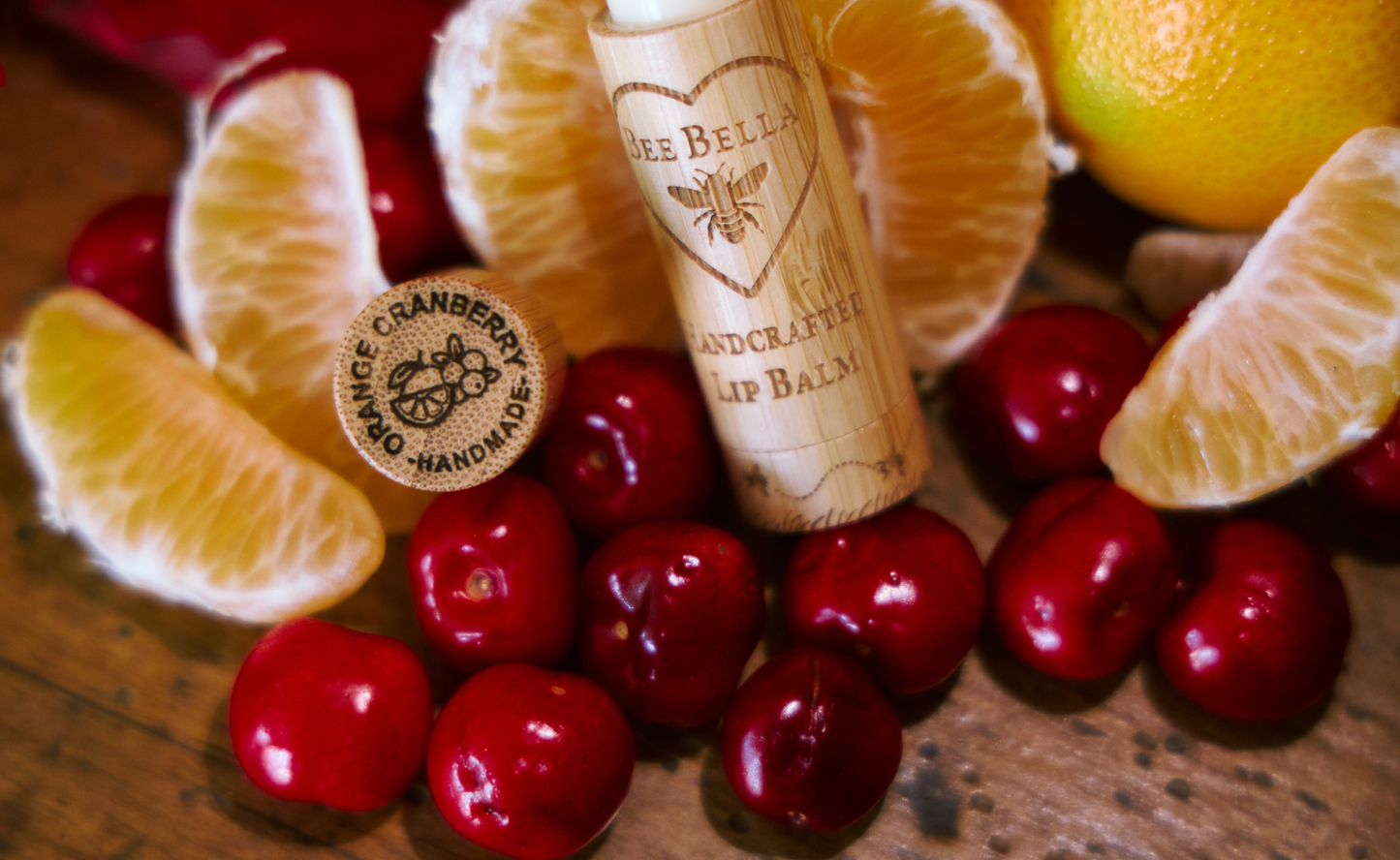 Orange Cranberry Lip Balm