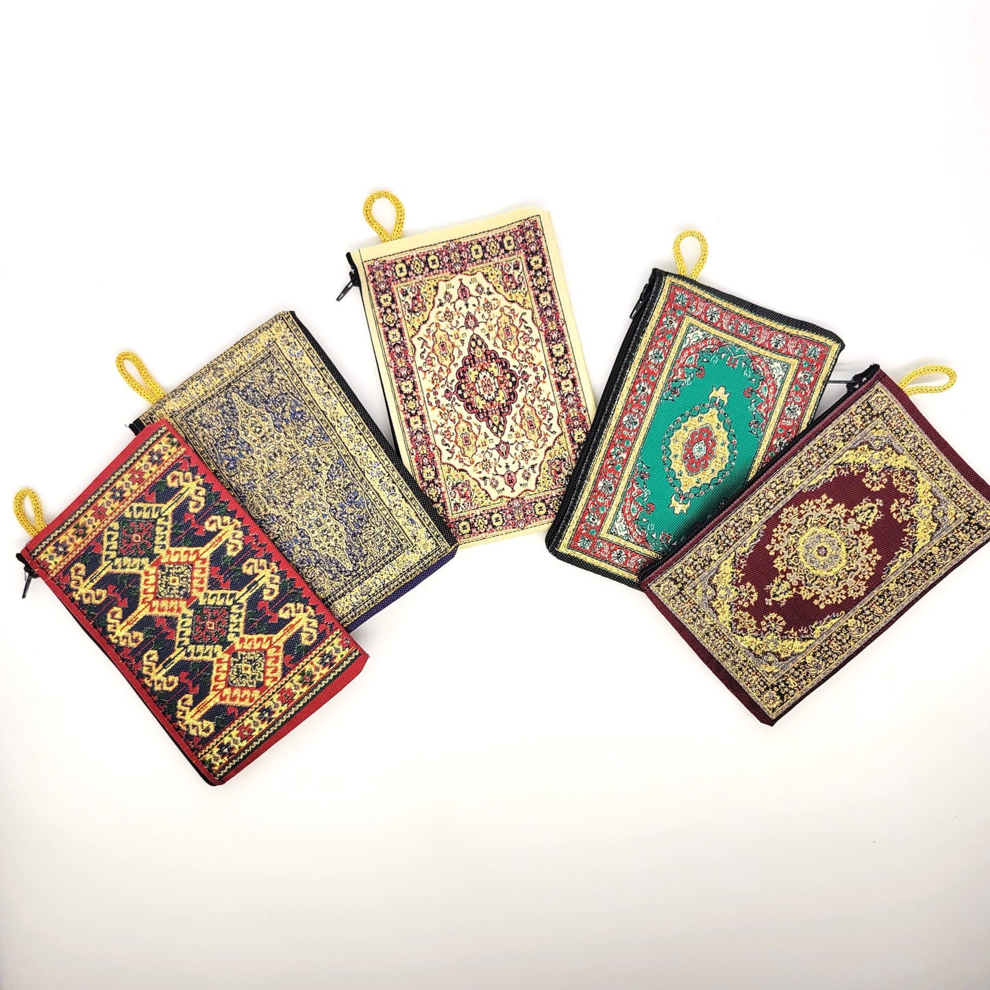 Turkish Rug Inspired Coin Purse