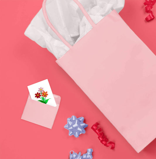 Daisy Gift Enclosure Mini Card