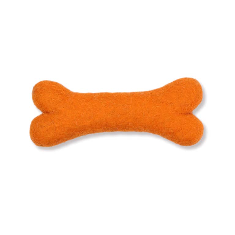 Eco Wool Colorful Dog Bones