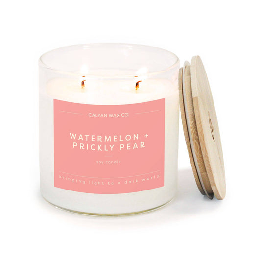 Watermelon + Prickly Pear Candle