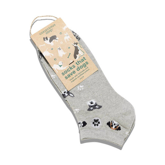 Ankle Socks that Save Dogs (Hound Headshots)