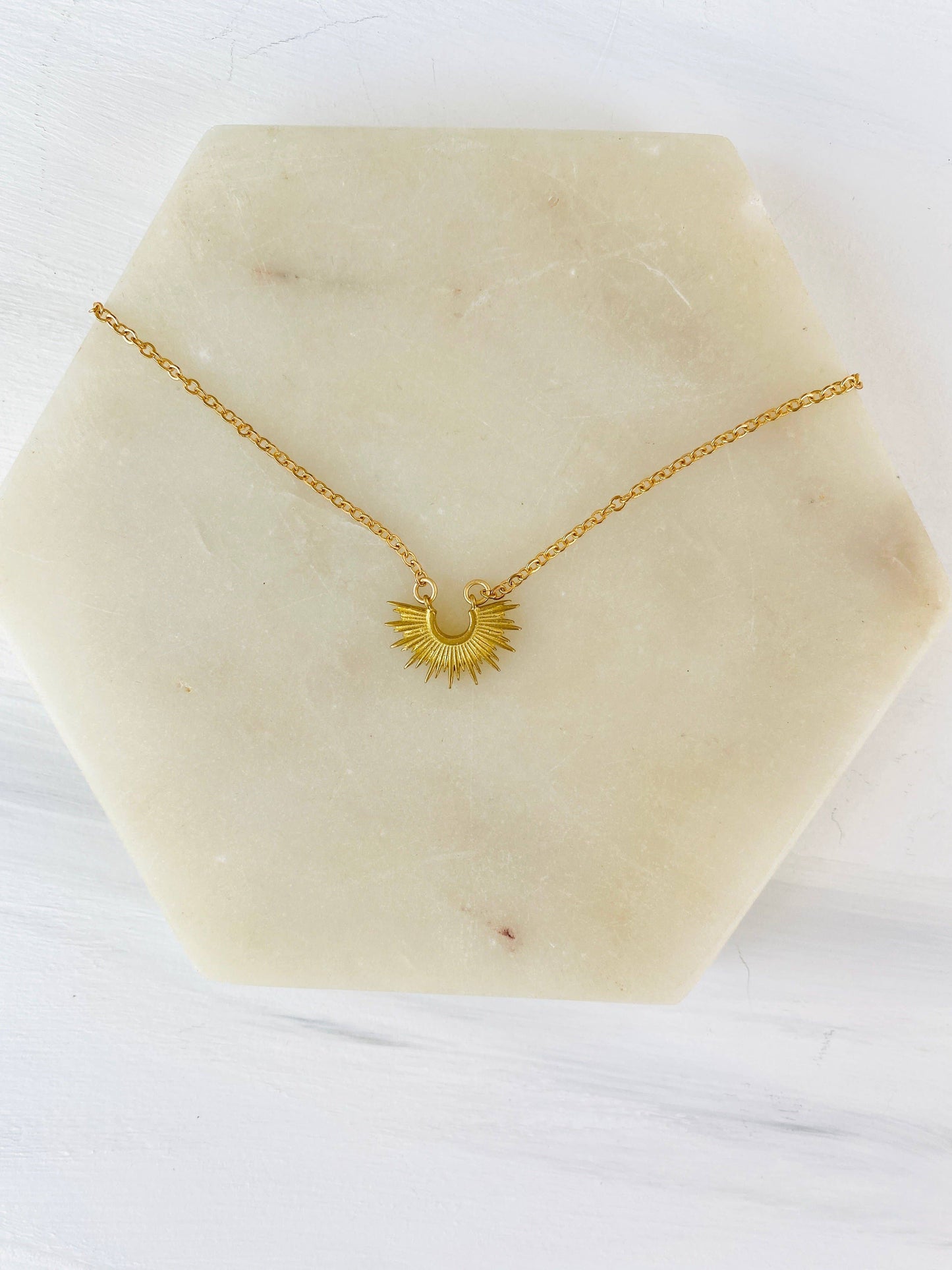 Horizon Sun Necklace