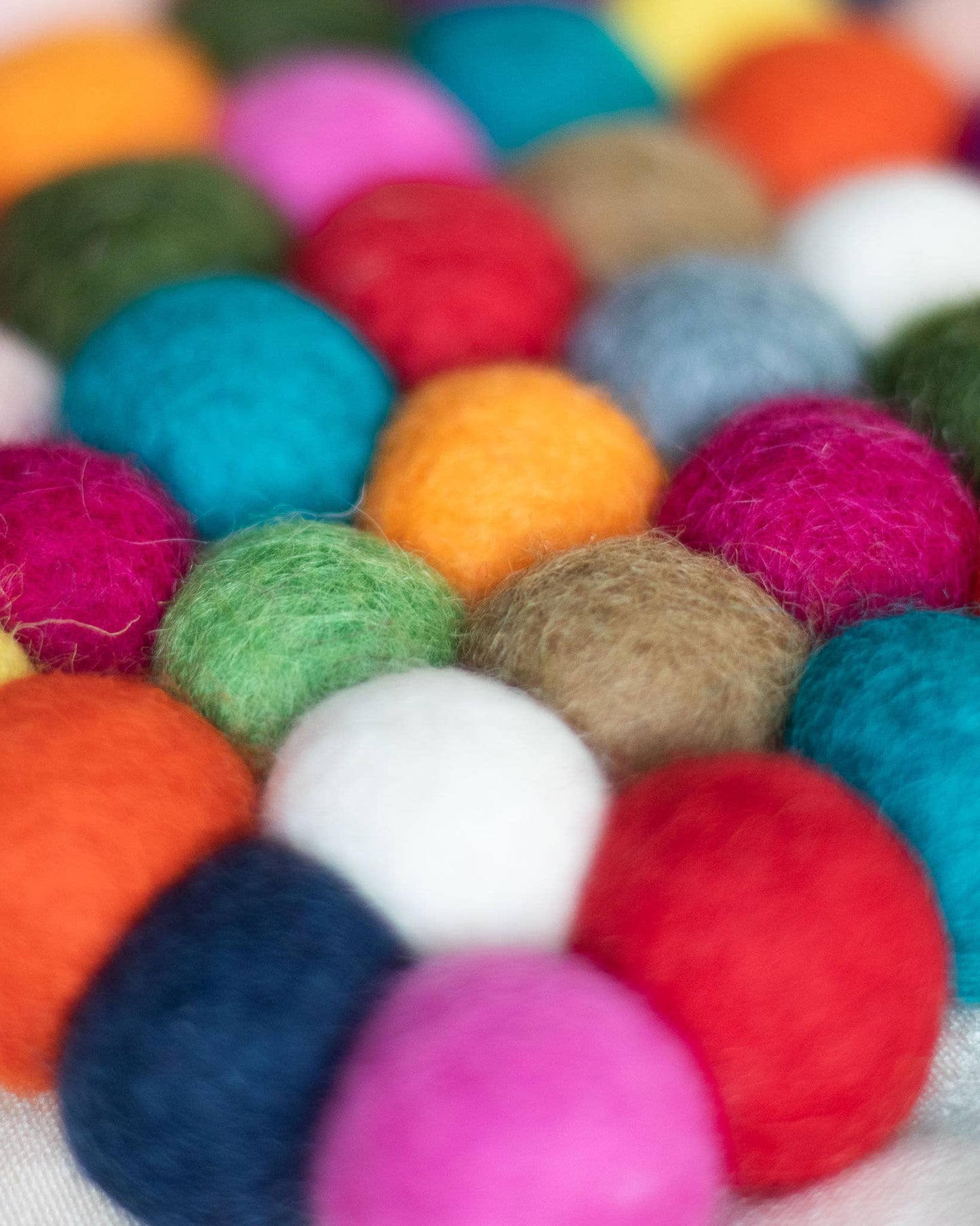 Boho Eco Felt Trivet