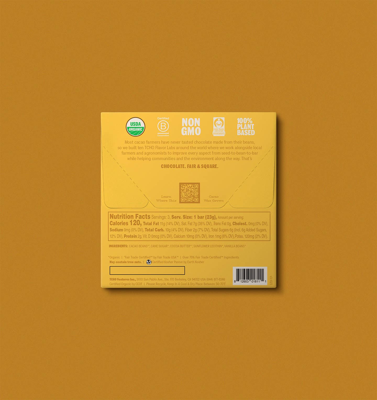 Holy Fudge Chocolate Bar