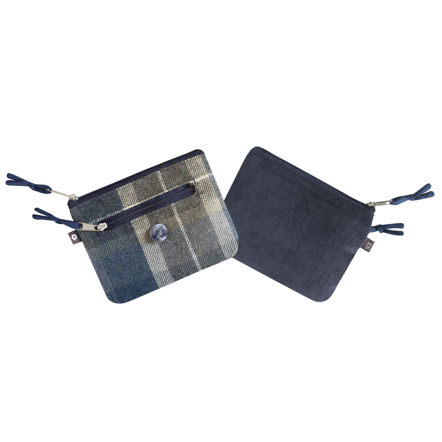 Cranberry Tweed Coin Purse