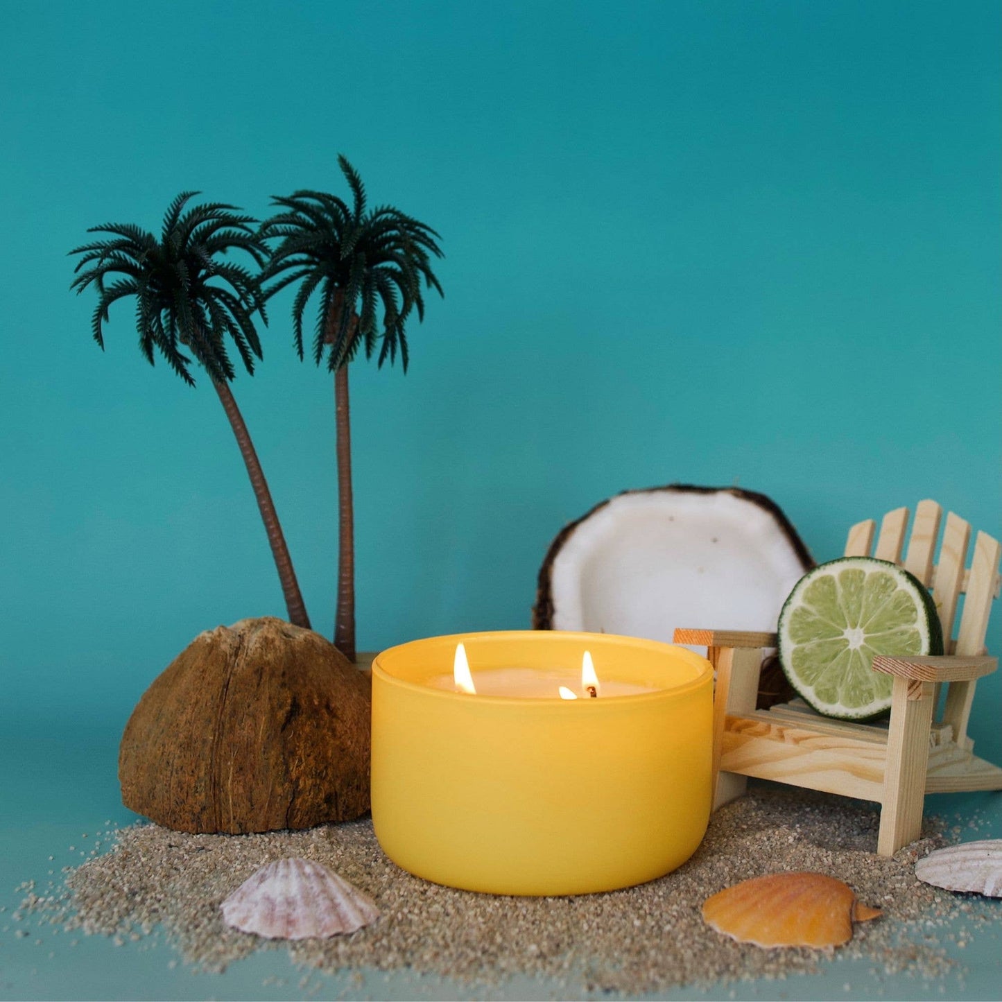 Pineapple + Coconut - Resilience Series 3 Wick Soy Candle